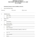 The 2019 Wealth Declaration Form Free Download Pdf And Guide