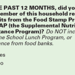 Why We Ask About Food Stamps Supplemental Nutrition Assistance